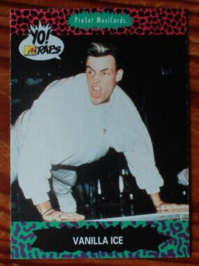 Vintage Yo MTV Raps (w/ Pro Set) 1991 Trading Card